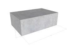 Betonový blok BBN24R 900x600x300 mm